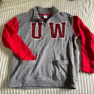 UW Madison PINK Crew Neck